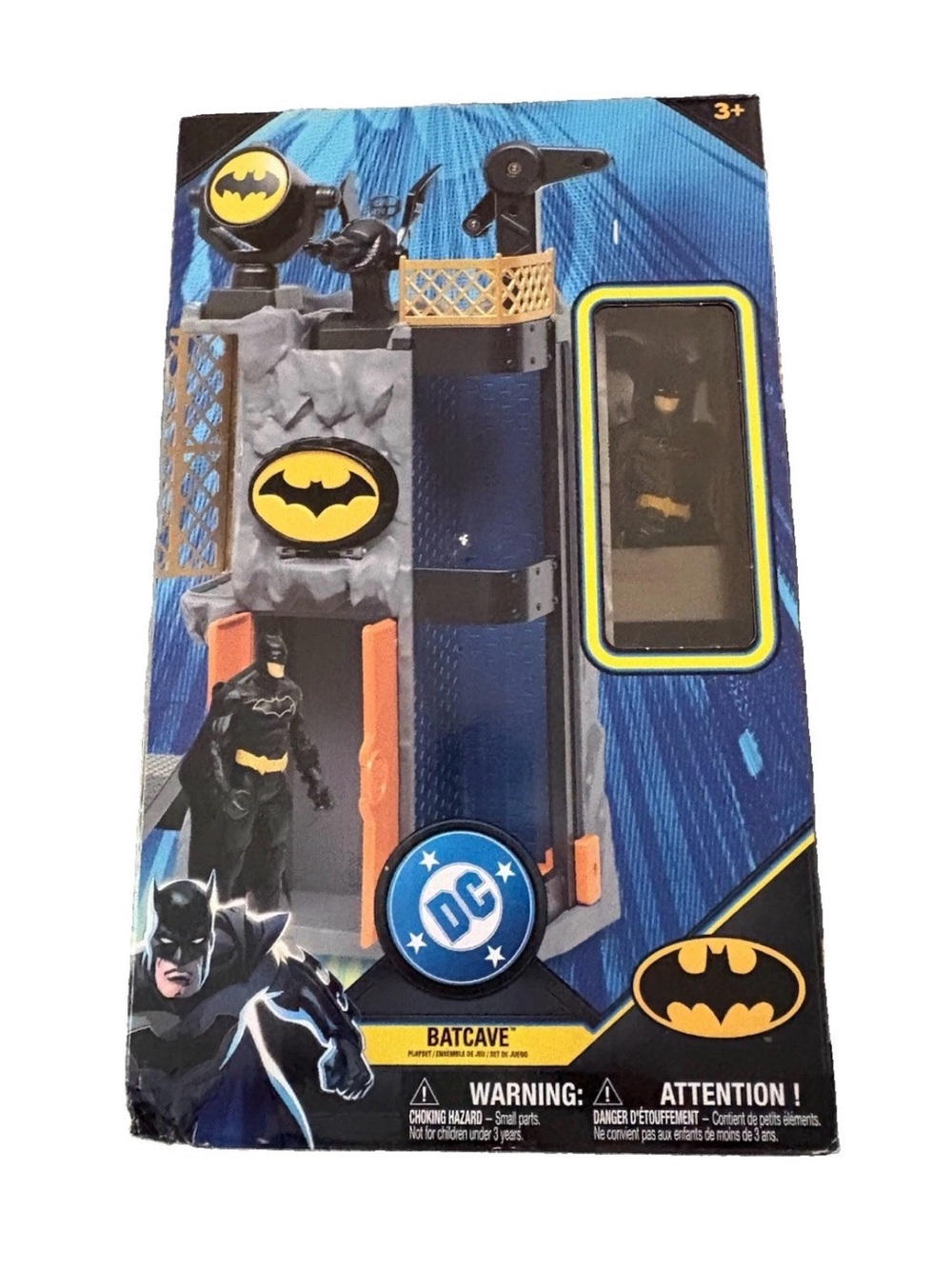 DC Comics Batman Batcave Playset with Batman Action Figure